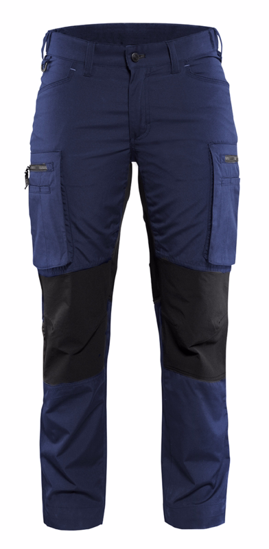 Servicebuks Dame 71591845 marineblå/sort, str.C42