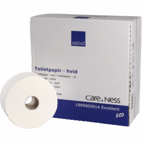 Abena - Toiletpapir Jumbo midi CO2 neutral 2-lags á 8 ruller