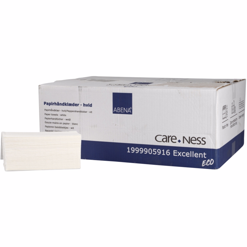 Håndklædeark CO2 neutral 2-lags. 20 pak á 200 ark