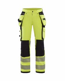 Blåkläder - Arbejdsbuks Dame Hi-vis 7197 gul/sort
