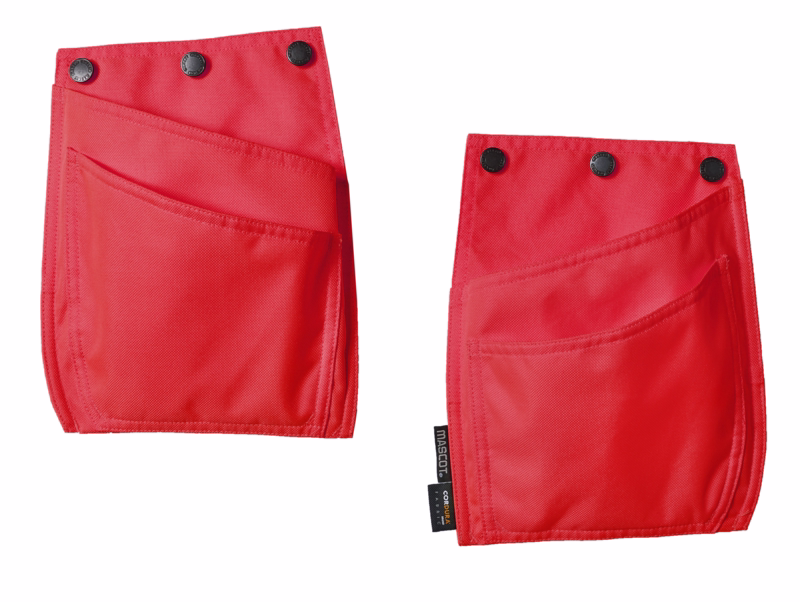 Hængelommer 19450 Hi-vis rød, str. One-size