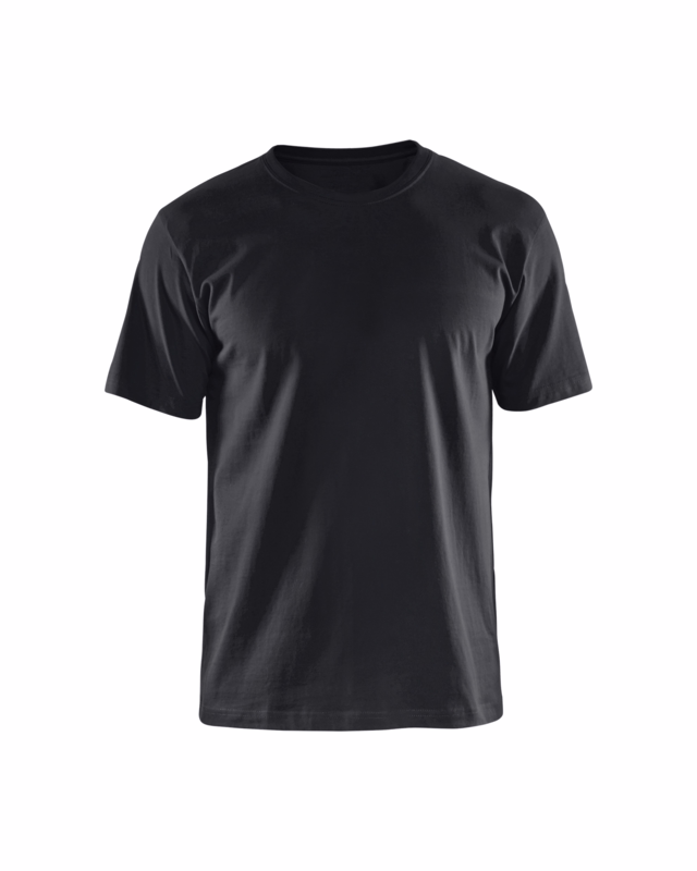 T-shirt 3535 sort, str. M