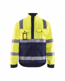 Blåkläder - Arbejdsjakke Hi-vis 4023 gul/marineblå