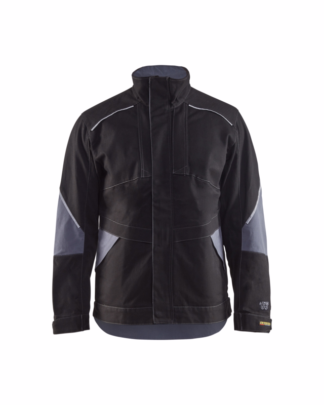 Arbejdsjakke 4061 sort/grå, str. 2XL