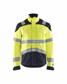 Blåkläder - Arbejdsjakke Hi-vis 4089 gul/marineblå