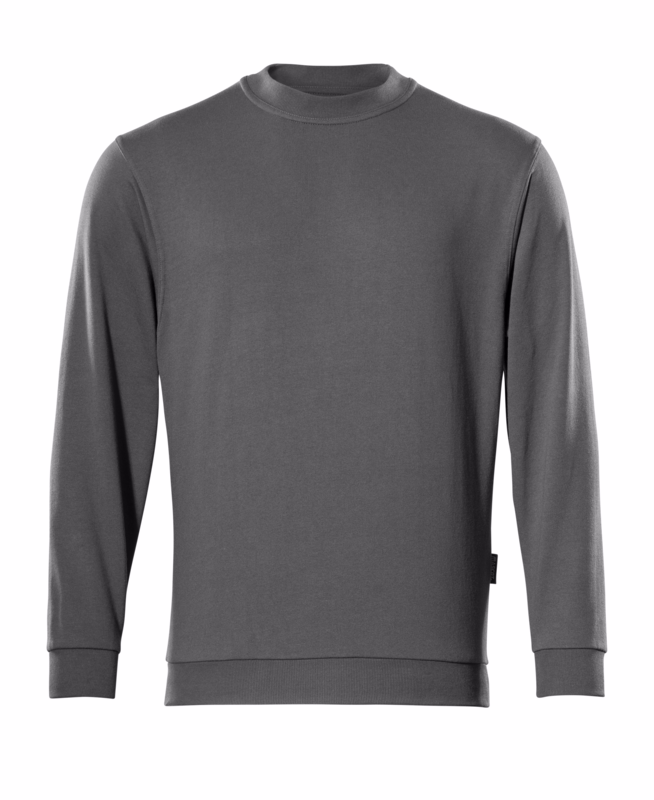 Sweatshirt 00784 mørk antracit, str. S