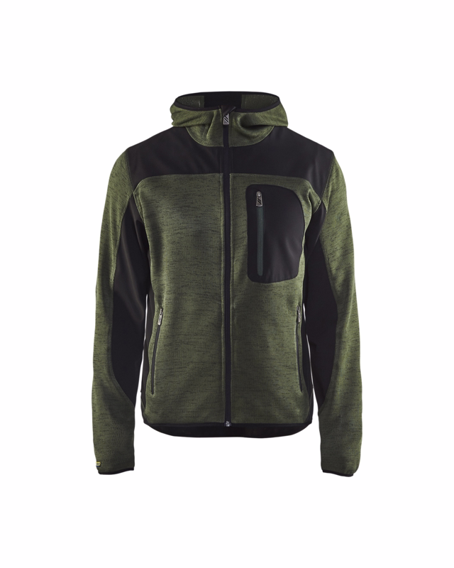 Jakke 4930 army grøn/sort, str. 3XL