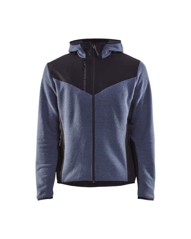 Jakke 5940 støvet blå/mørk marineblå, str. XS