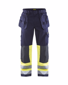 Blåkläder - Arbejdsbuks Hi-vis 1479 marineblå/gul