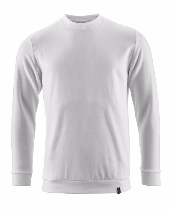 Sweatshirt 20284 hvid, str. M