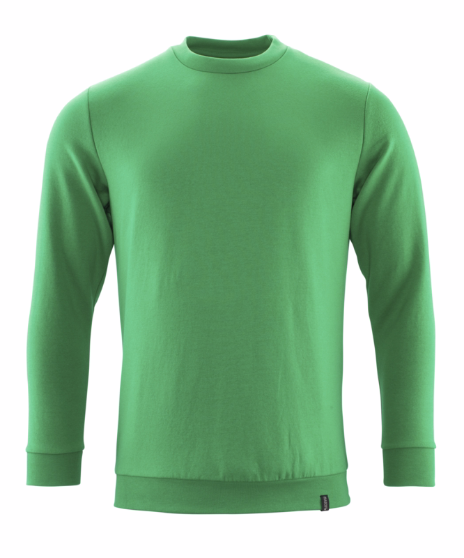 Sweatshirt 20284 græsgrøn, str. XS