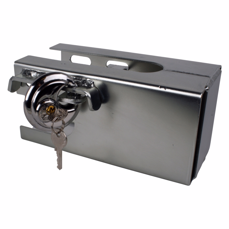 Trailerlås tyverisikring m/hængelås