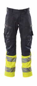 Mascot - Arbejdsbuks Hi-vis 19679 mørk marine/gul