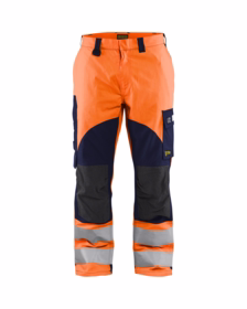 Blåkläder - Arbejdsbuks Hi-vis 1588 orange/marineblå