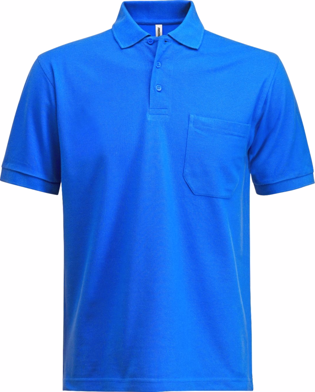 Poloshirt 100219 Kongeblå, str. 4XL