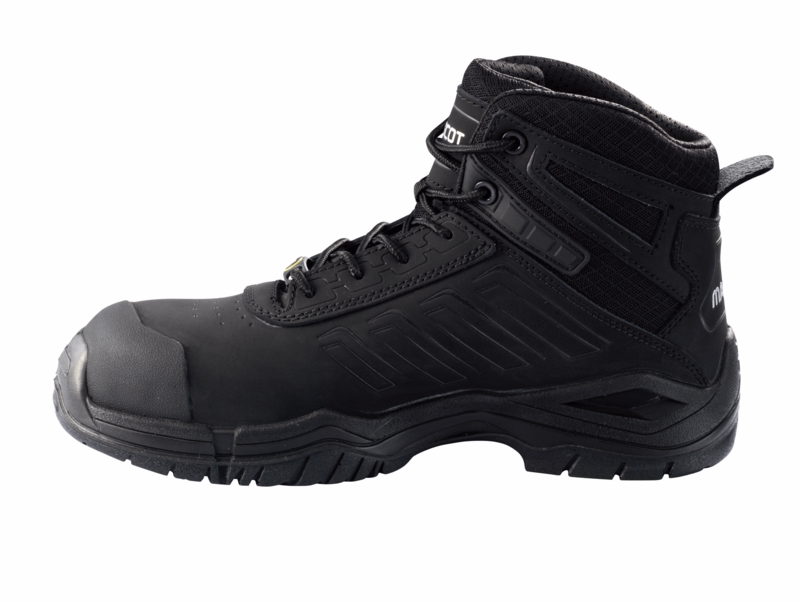 Sikkerhedsstøvlet F0114 sort, str. 39