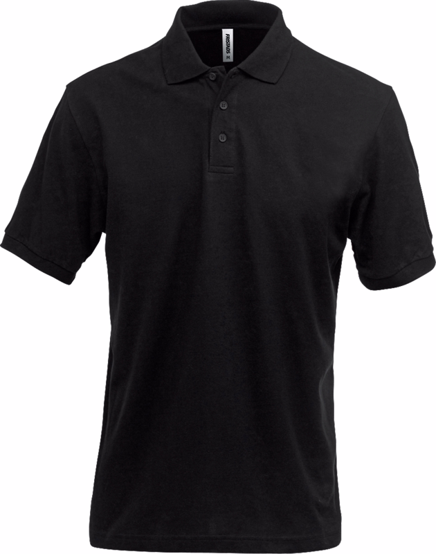 Poloshirt 100222 Sort, str. L