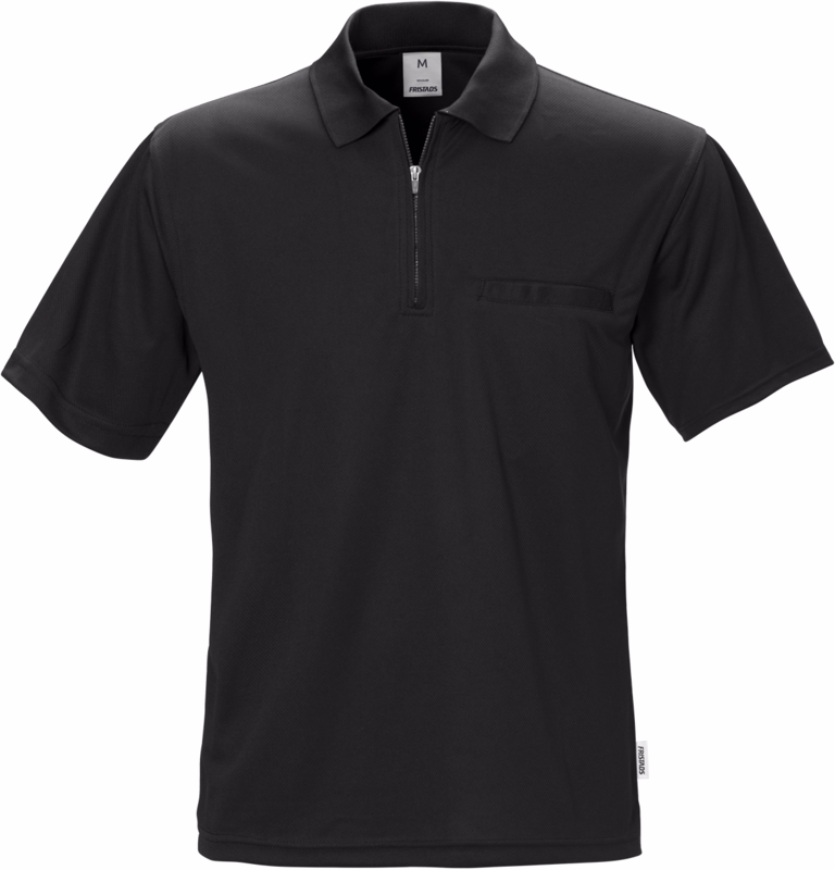 Poloshirt 100470 Sort, str. XL