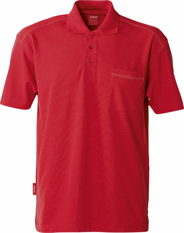 Poloshirt 100780 Rød, str. XL