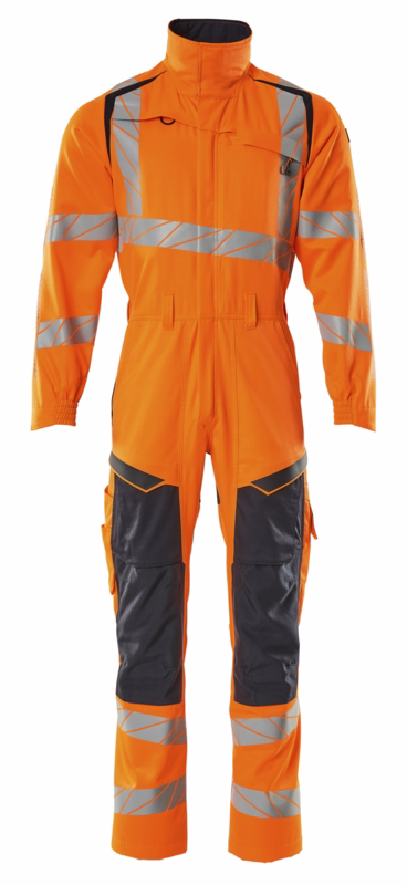Kedeldragt Hi-vis 19519 orange/mørk marine, str. M
