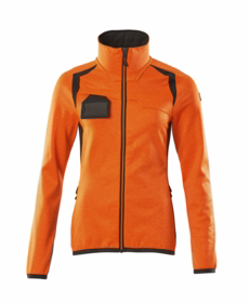 Mascot - Fleecetrøje Hi-vis Dame 19453 orange/mørk antracit