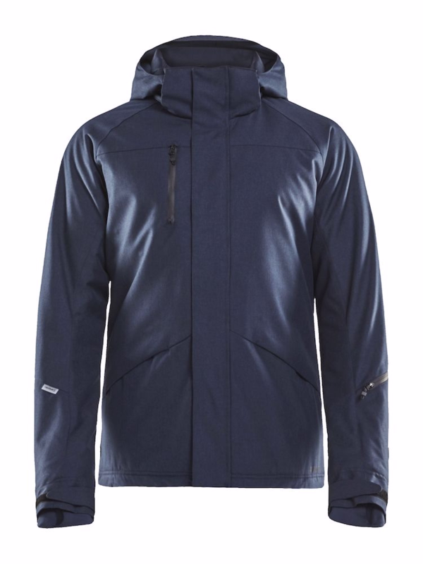 Jakke Mountain Dark Navy Melange, str. 4XL