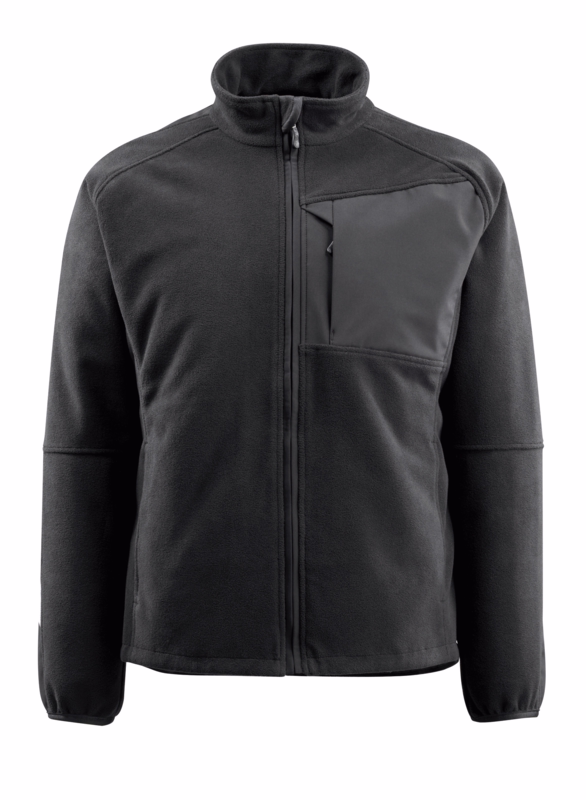 Fleecejakke 15703 sort, str. 2XL