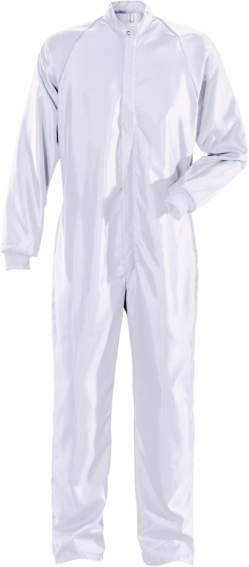 Kedeldragt Renrum 100651 Hvid, str. 3XL