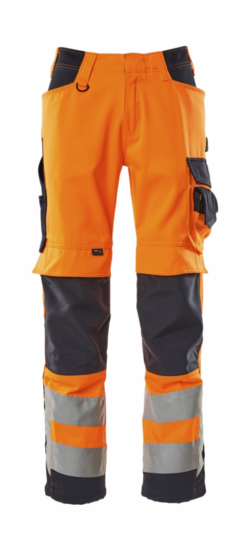 Arbejdsbuks Hi-vis 15579 orange/mørk marine, str. 82C46