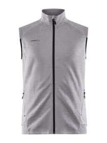 CRAFT - Vest 1912161 grey melange