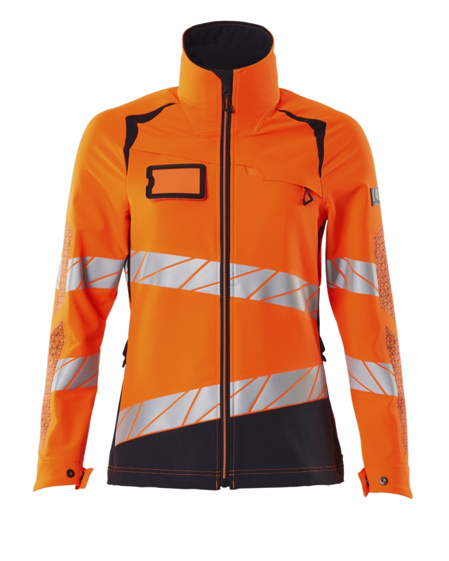 Arbejdsjakke Hi-vis Dame 19008 orange/mørk marine, str. L