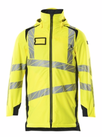 Mascot - Parka jakke Hi-viz 19030 gul/mørk marine