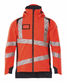 Mascot - Vinterjakke Hi-viz 19035 rød/mørk marine