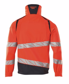 Mascot - Arbejdsjakke Hi-viz 19509 rød/mørk marine