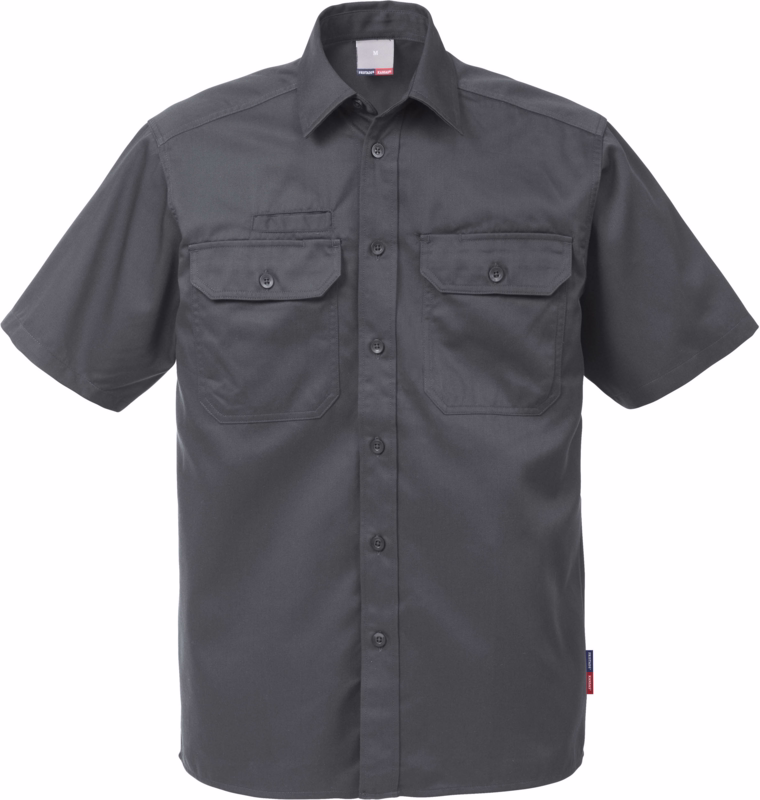 Skjorte K/Æ 100733 Mørkegrå, str. 3XL