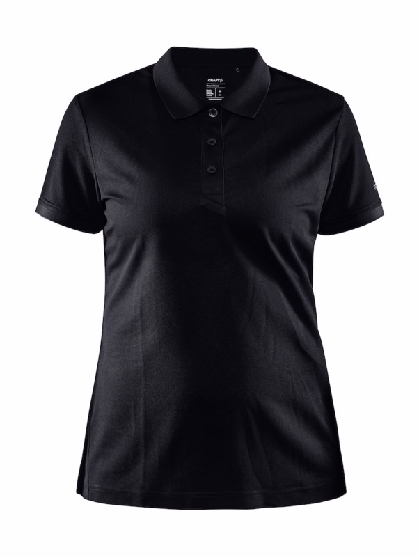 Polo Shirt Dame 1909139 black, str. XS