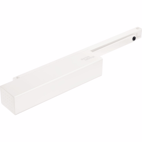 dormakaba - Dørlukker TS93B KIT 2-5 hvid m/glideskinne og montageplade