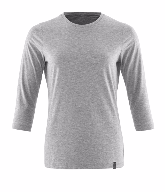 T-shirt Dame 20191 grå-meleret, str. L