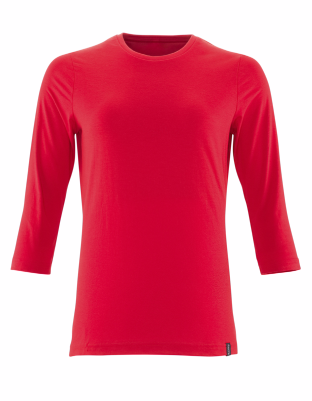 T-shirt Dame 20191 signalrød, str. S