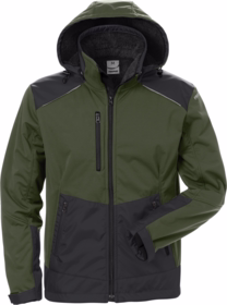 Fristads - Softshell jakke 127188 Armygrøn/sort