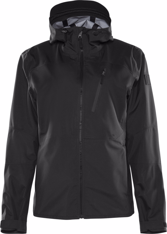 Softshell jakke 132040 Sort, str. L