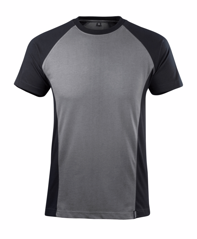 T-shirt 50567 antracit/sort, str. 2XL