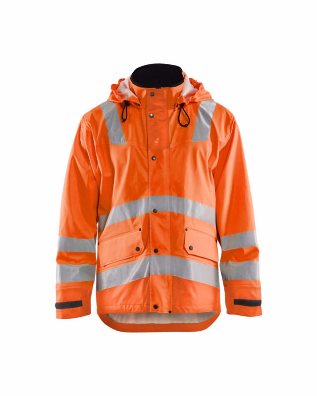 Regnjakke Hi-vis 4302 orange, str. S