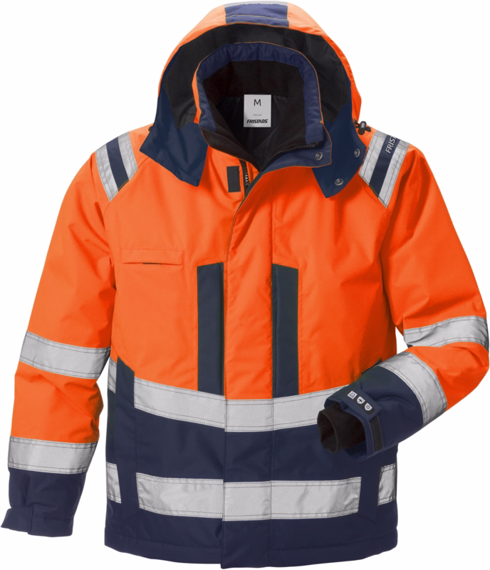 Jakke Airtech® 119626 Hi-viz orange/sort, str. 2XL