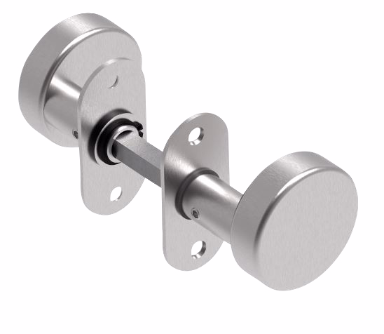 Knopdørgreb RS Ø50 forsat smal massiv cc49, 40-65 7085.06