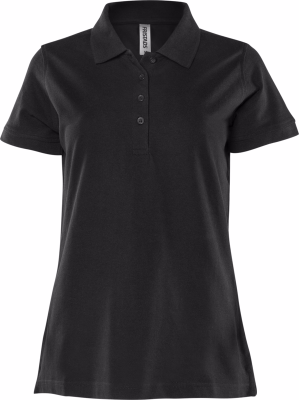 Poloshirt Dame 100221 Sort, str. 2XL