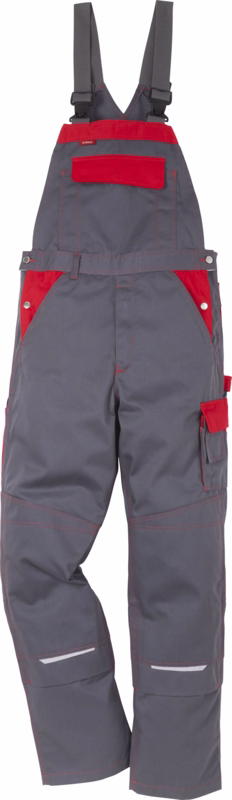 Overalls 100806 Grå/rød, str. C148