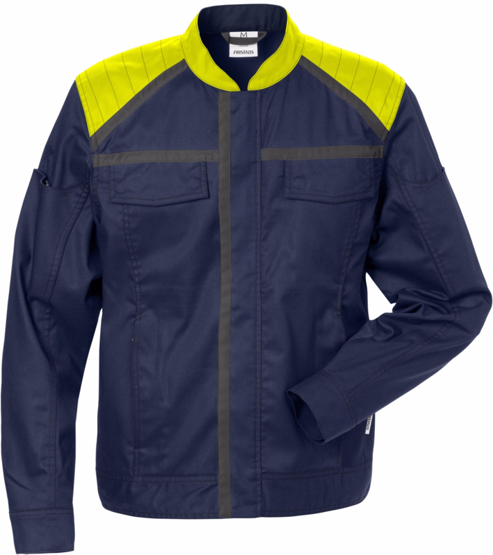 Arbejdsjakke Dame 129529 Marine/Hi-vis gul, str. XS