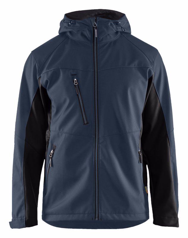 Softshell jakke 4753 mørk marineblå/sort, str. XS