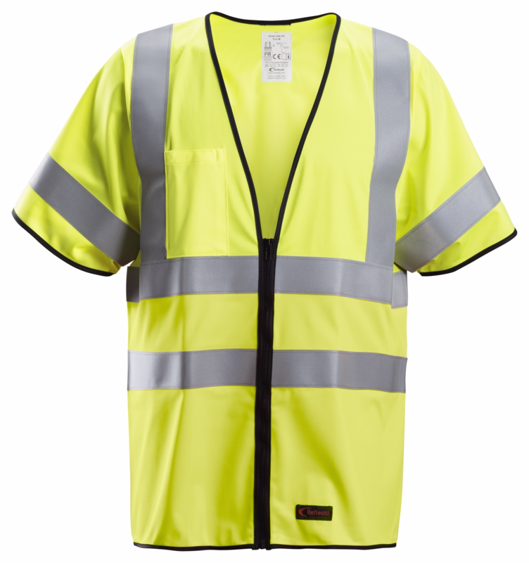 Arbejdsvest 4361 Hi-vis gul, str. 2XL